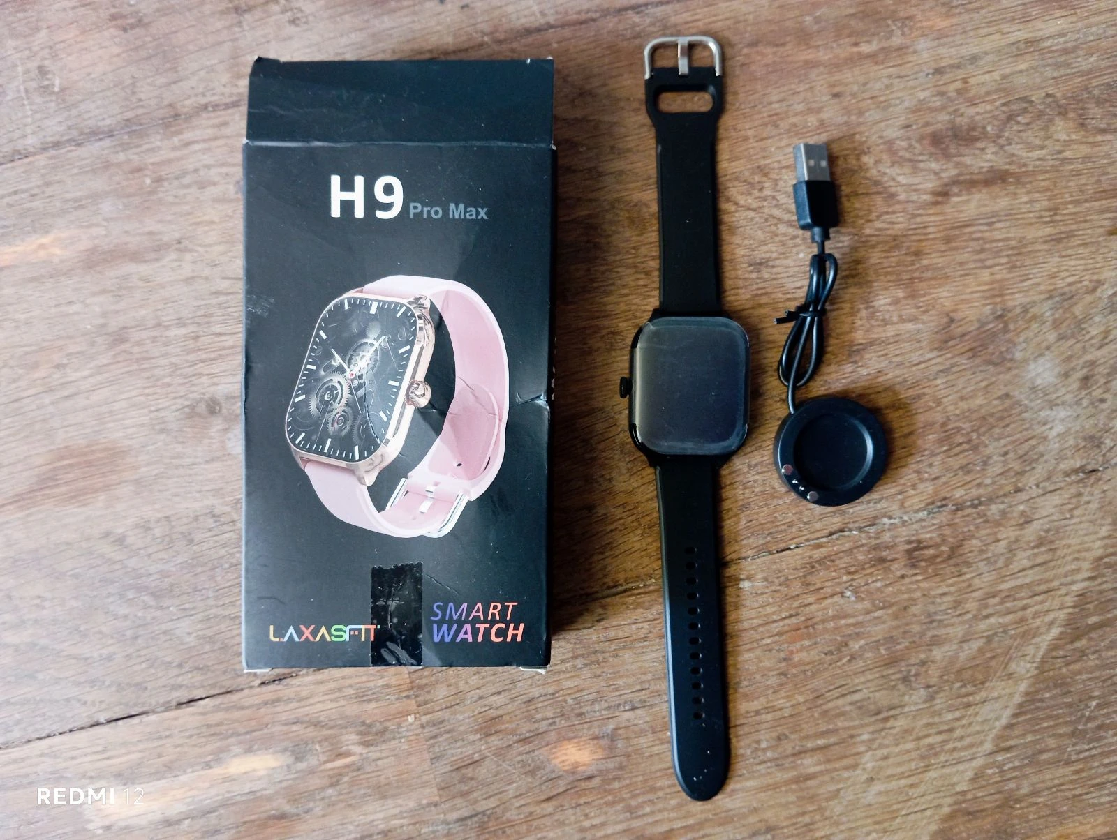 Smartwatch H9 Pro Max Negro ( Laxasfit)